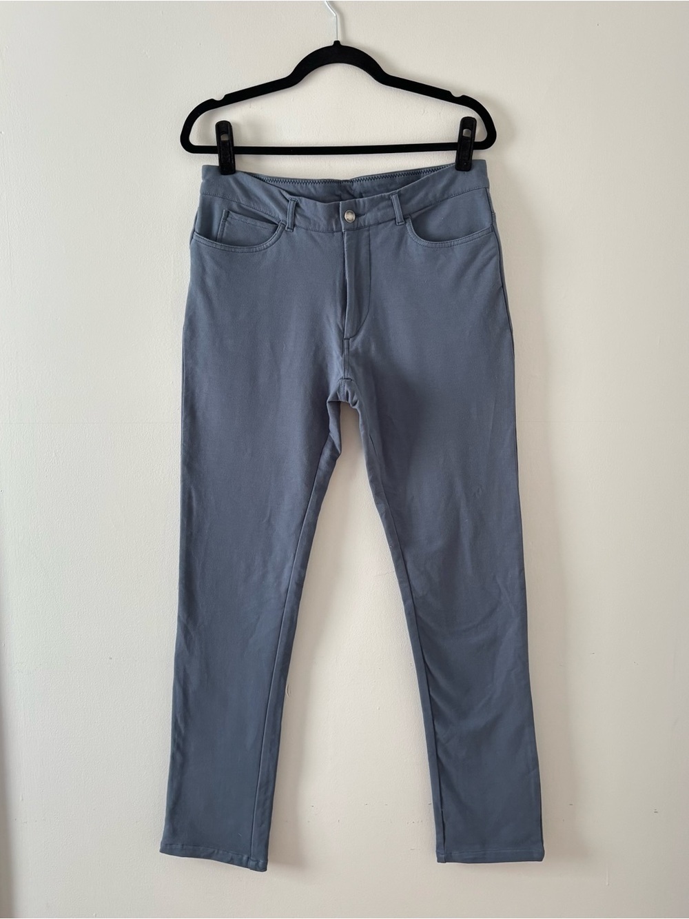 Radmor NWT Men’s Golf Five-O Knit Pant in True Blue 32” Tailored Slim Stretch